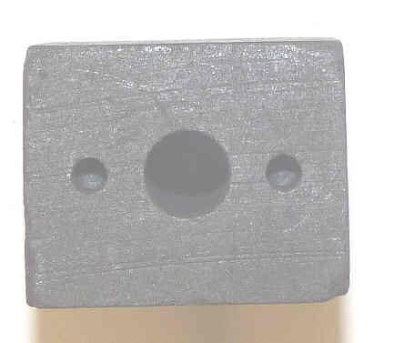 CONTACT, CARBON, 1 X 1 X 1 1/4 WITH 5/16 CENTER HOLE C.J. ANDERSON # 34630