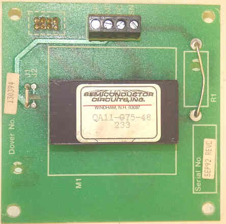 BOARD, CIRCUIT, POSITION INDICATOR POWER SUPPLY DOVER # 130394