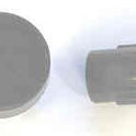BUTTON, 7/8 DIAMETER, BLANK OTIS # A323AF1-BLANK