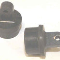 BUTTON, HI-HAT, BLACK, BLANK, 3/4 DIA. X 1/2 HIGH OTIS # 323W1