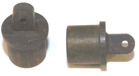 BUTTON, HI-HAT, BLACK, BLANK, 3/4 DIA. X 3/4 HIGH OTIS # 323W1