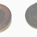 BUTTON, BLACK, BLANK, WITH CONTACT, TYPE 'P' OTIS BUTTON