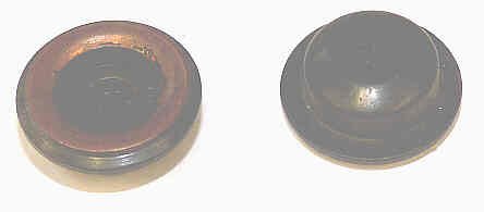 BUTTON, BLACK, BLANK, WITH CONTACT, TYPE 'P' OTIS BUTTON