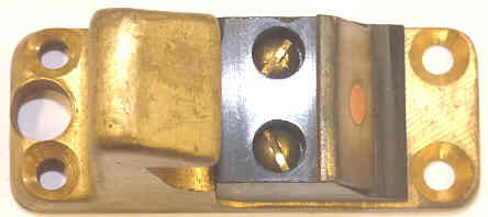 KEEPER, BRONZE, WITH CONTACT, L INTERLOCK, OTIS # 132028
