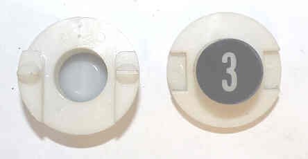 BUTTON, ASSEMBLY OF A-B34 WITH A-B11B MARKED # 3 ARMOR # 10419-01 & 11134-01