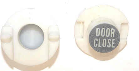 BUTTON, ASSEMBLY OF A-B34 & A-B11B MARKED 'DC' ARMOR# 10419-01 & 11134-01