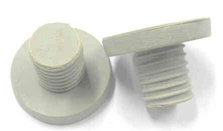 BUMPER, RUBBER, 1 1/8 DIAMETER, 1/2  THREADED STEM ARMOR # 10333-01
