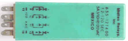 TIMER, ICE CUBE BASE, 1.2-120 SECONDS , 120 VAC MONTGOMERY # P47262