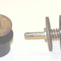 BUTTON, BLACK, WITH CONTACT DISC AND SPRING WESTINGHOUSE # K4915G01