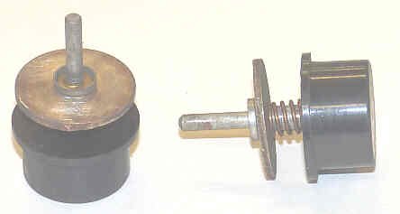 BUTTON, BLACK, WITH CONTACT DISC AND SPRING WESTINGHOUSE # K4915G01