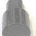BUTTON, BLACK, ROUND, SQUARE SHANK, MARKED '13'  WESTINGHOUSE # R9624__