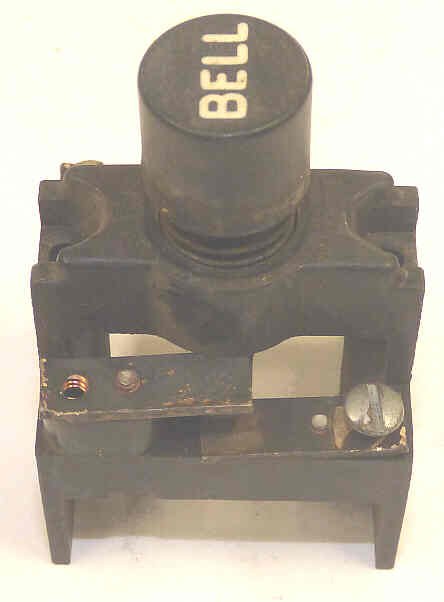 SWITCH, MOMENTARY, W-B61 BUTTON, MARKED BELL WESTINGHOUSE # T6341G__