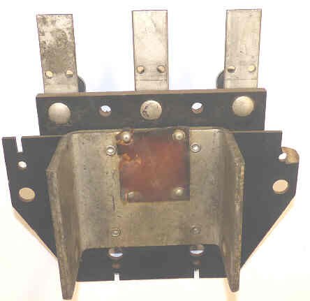 FINGERBOARD AND ARMATURE 3 POLE, 15 AMP WESTINGHOUSE # T1977G07