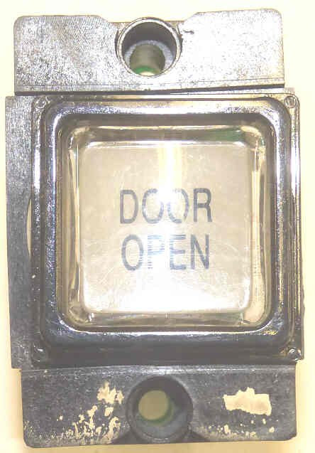 BUTTON, INNOVATION, DOOR OPEN, MULTI-VOLT, AS SHOWN INNOVATION # 015706-207