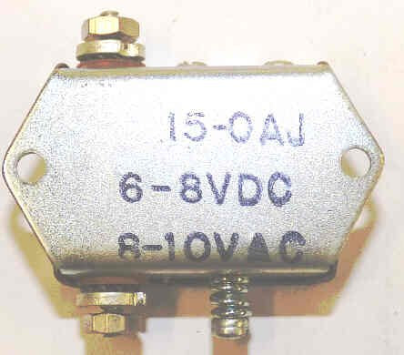 BUZZER, LUNGEN, 5-8VDC 6-10VAC 60HZ 65.5-74.5DB  EDWARDS # 15-OAJ