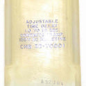 RELAY, TIMING, DPDT, 120VAC, 1-10 SECONDS, OCTAL BASE P & B # CHB-38-70001