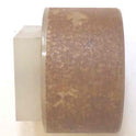 BUTTON, 1/4' X 7/8 X 7/8 TOP, 1 3/8 X 3/4 BASE VINTAGE