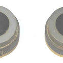 BUTTON, 1 1/8 X 1/4 TOP, 1 1/4 X 3/4 BASE VINTAGE