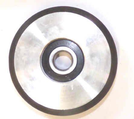 WHEEL, ROLLER GUIDE, FACE, 4 DIA. X 1 WIDE .6693 BEARING