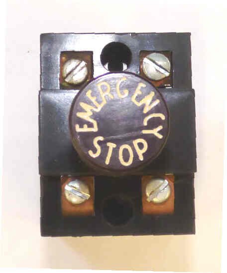 SWITCH, STOP, PUSH-PULL, WESTINGHOUSE # R9710G01