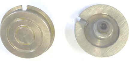 BUTTON, E LINE, VANDAL RESISTANT, SS, FURNISHED AS SHOWN, NO ENGRAVING
