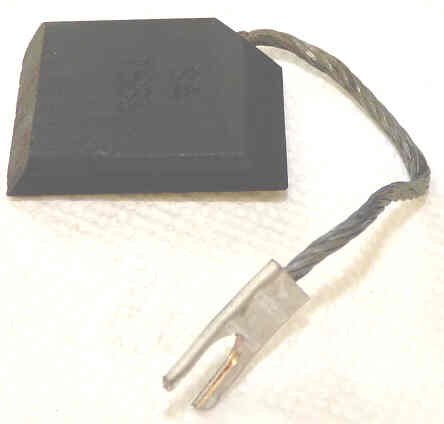 BRUSH, CARBON, T563 GRADE, .375 X 1 X 1.75 ARMOR