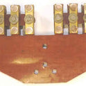 FINGERBOARD, 8 CONTACT ASSEMBLIES EACH SIDE, PHENOLIC BASE