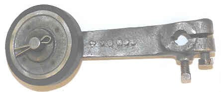 ARM, LEVER, OFFSET, WITH O-W17A ROLLER, OLD MUSIC BOX, OTIS CASTING 369SW4