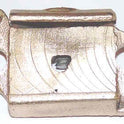 HOLDER, CARBON, BRONZE, CAST, USED WITH 1 1/2 CARBON, PAYNE # P-1627-28