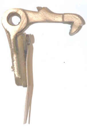 HOOK, INTERNAL, BRONZE CASTING, WITH 'PANTS' CONTACT STALEY # 1105-02