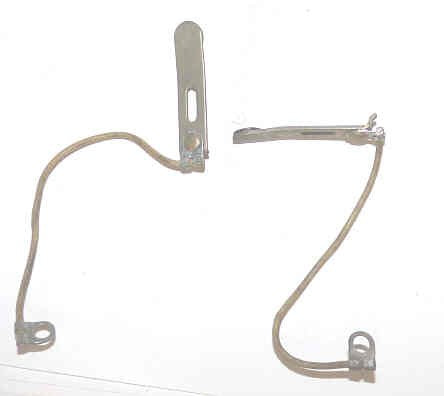 CONTACT, MOVEABLE, 130 RELAYS, LEFT HAND, 5/16 SILVER TIP, 1 7/8 X 3/8