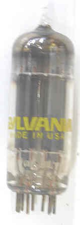 TUBE, VACUUM, DUAL TRIODE OCTAL BASE SYLVANIA # 12BH7