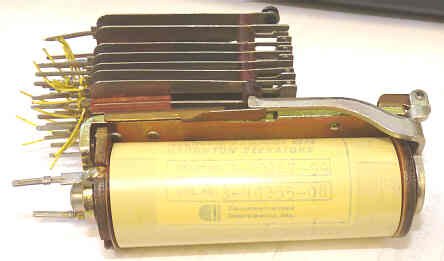 RELAY, TELEPHONE TYPE, HAUGHTON # 3-40267-99 WITH COIL 3-40255-08