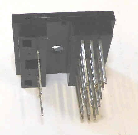 BASE, RELAY, 6PDT, TYPE H PLUG-IN, 24VDC, HAUGHTON # 3-40008-75