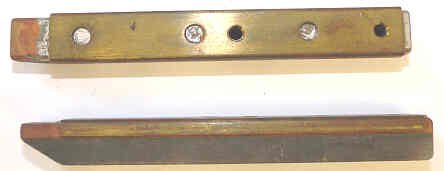 CONTACT, CARBON, MOUNTED IN BRASS 4 X  7/16 OTIS # 156F2