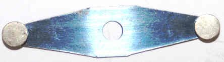 CONTACT, GATE SWITCH, BLUE STEEL, SILVER TIPS TYPE 'G', MOVABLE OTIS # 1763