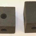 CONTACT, CARBON, 1 5/8 X 1 1/2 X 1 1/8 (3) 3/8 HOLES