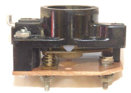 BASE, BUTTON, MOLDED, FOR 'F' BUTTONS W/ 1 N. O.CONTACT HAUGHTON # 3-10089-02
