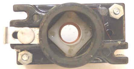 BASE, BUTTON, MOLDED, FOR 'F' BUTTONS W/ 1 N. O.CONTACT HAUGHTON # 3-10089-02