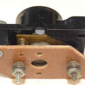 BASE, BUTTON, MOLDED, FOR 'F' BUTTONS W/ 1 N. O.CONTACT HAUGHTON # 3-10089-02