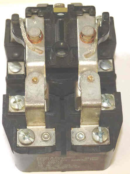 RELAY, POWER, DPDT, 24VDC, 20A, POTTER BRUMFIELD # PRD-11DYO-24