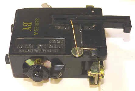 RELAY, OVERLOAD, 1 POLE, 600 VAC, SERIES A  GE # CR124CO82