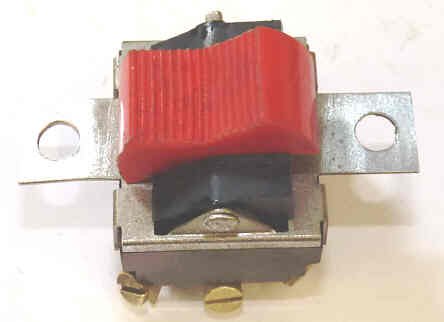 SWITCH, TOGGLE, RED, 10 CONNECITON, 4PDT USED IN PIT STOP SWITCHES AND OTHERS