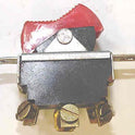 SWITCH, TOGGLE, RED, 10 CONNECITON, 4PDT USED IN PIT STOP SWITCHES AND OTHERS