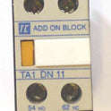 BLOCK, CONTACT, 1NC+1NO,  10A,  220VAC SHAMROCK CONTROLS # TA1-DN11