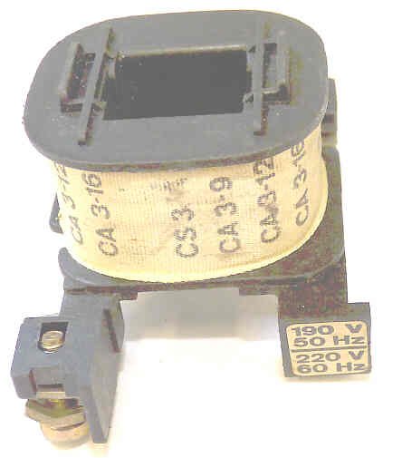 COIL, 220 VAC, USED  FOR CA3-9, CA3-12 & CA3-16 CONTACTORS S&S # 22.122.304-34