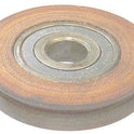 ROLLER, GATE, MICARTA, CONCAVE,USED ON GATE SHEAVE ASSY DOVER # E40006 B