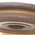 ROLLER, GATE, MICARTA, CONCAVE,USED ON GATE SHEAVE ASSY DOVER # E40006 B