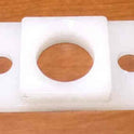 HALO, WHITE, SQUARE SURROUND, MODEL SRW MOLDED PLASTIC GAL # PMDG-0073N