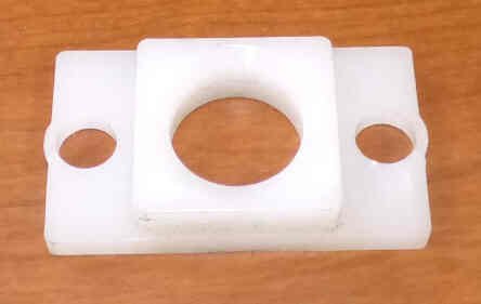HALO, WHITE, SQUARE SURROUND, MODEL SRW MOLDED PLASTIC GAL # PMDG-0073N